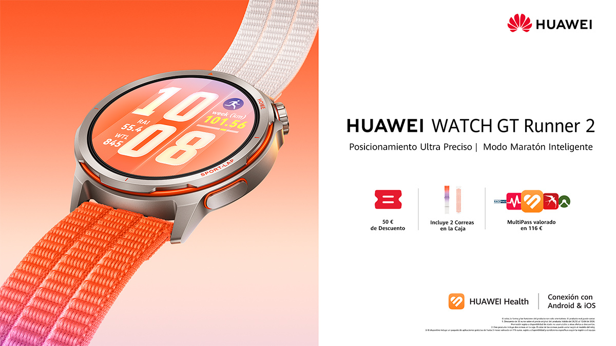 Nuevo Reloj Profesional de Running de HUAWEI
